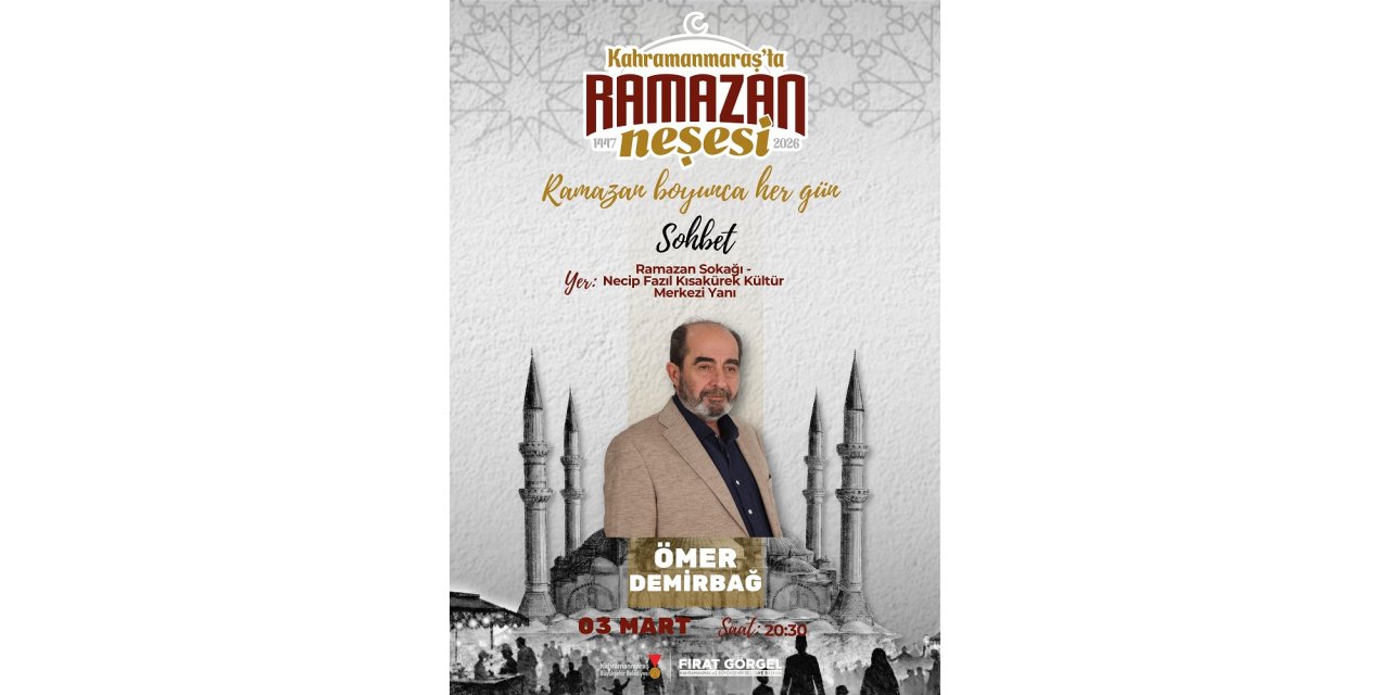 Ömer Demirbağ Ramazan Sokağı’nda!