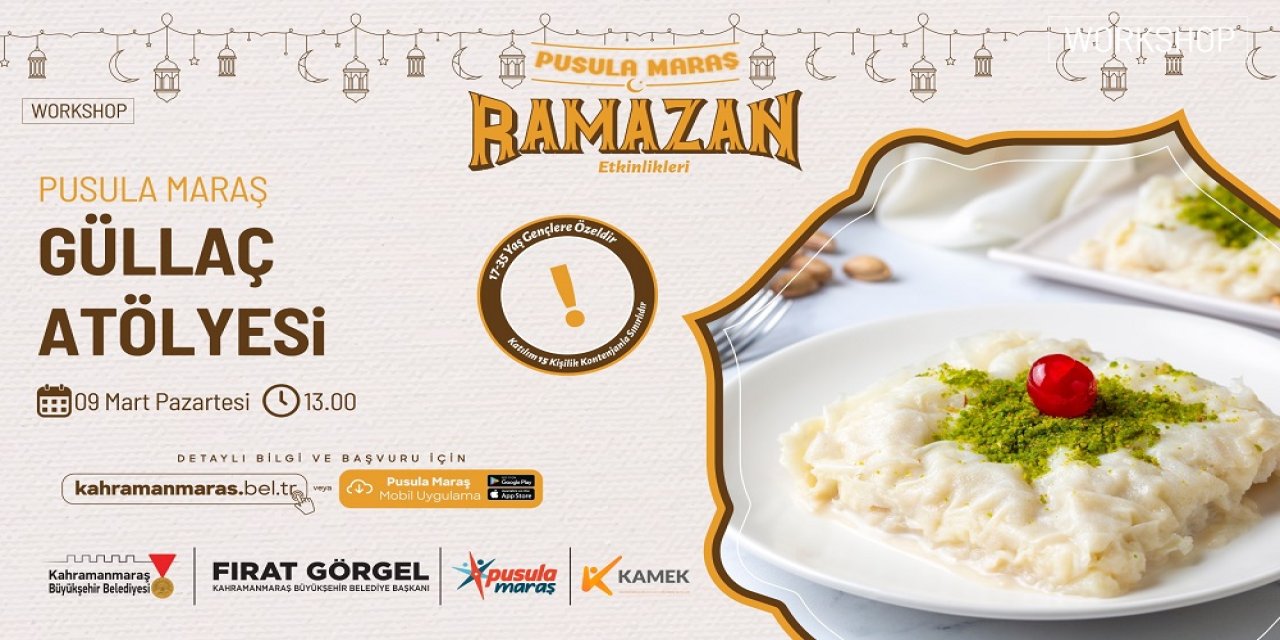 Ramazan’a Özel Güllaç Yapım Atölyesi
