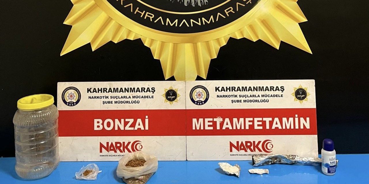 Kahramanmaraş’ta Narkotik Operasyonu