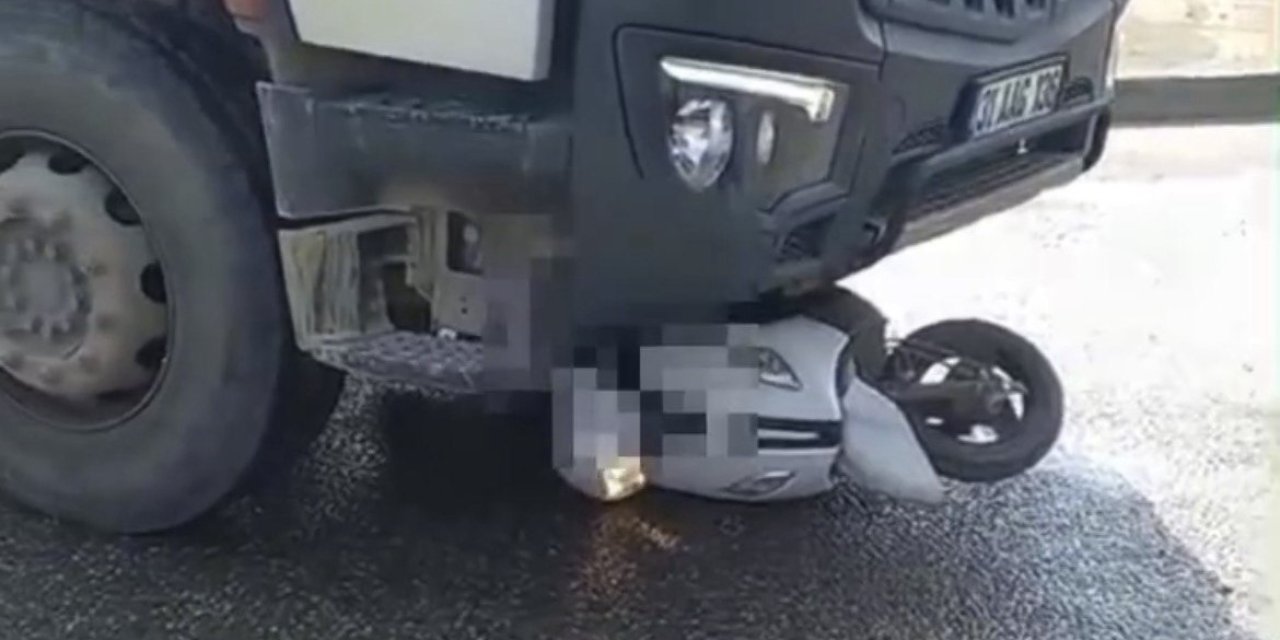 Kahramanmaraş’ta beton mikseri ile çarpışan motosiklet sürücüsü öldü 