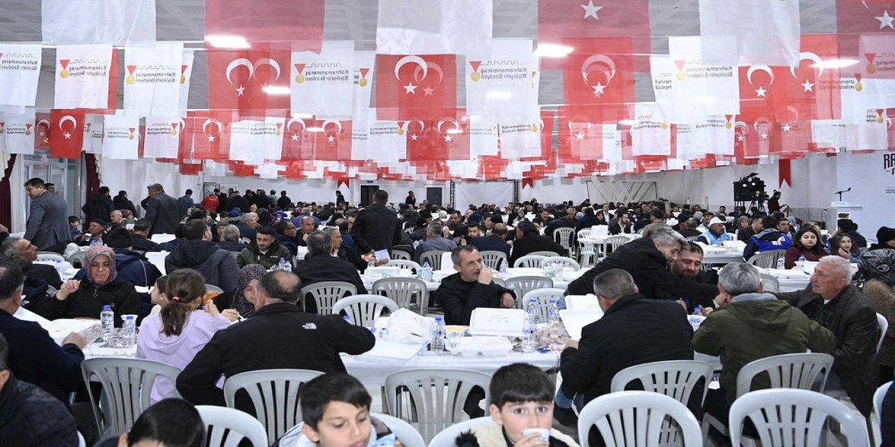 Gönül Sofrası Çağlayancerit’te Kuruldu