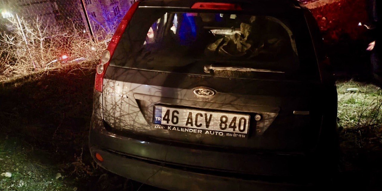 Afşin’de trafik kazası: 2 yaralı