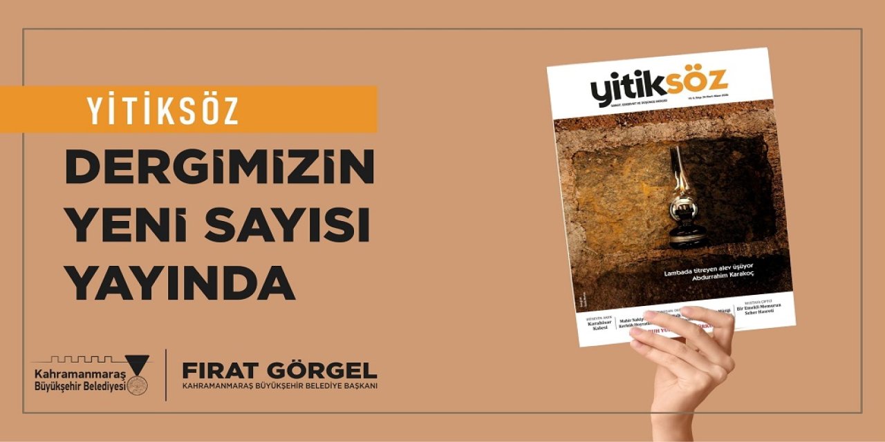 Yitiksöz Dergisi’nin Yeni Sayısı Çıktı!