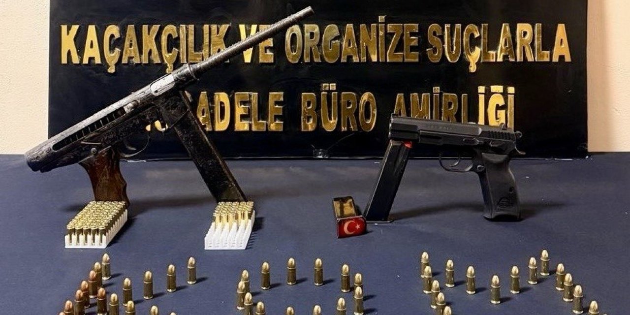 Kahramanmaraş’ta suikast silahı ele geçirildi