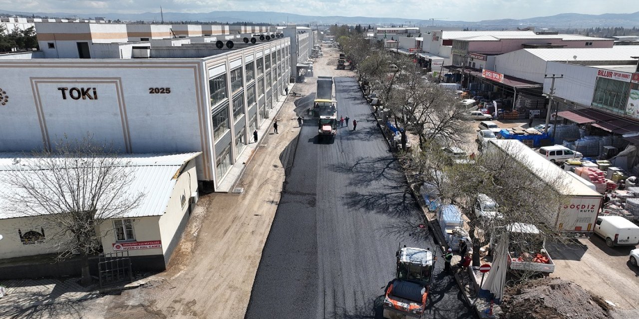 Toptancılar Sitesinin Yolları Yenileniyor