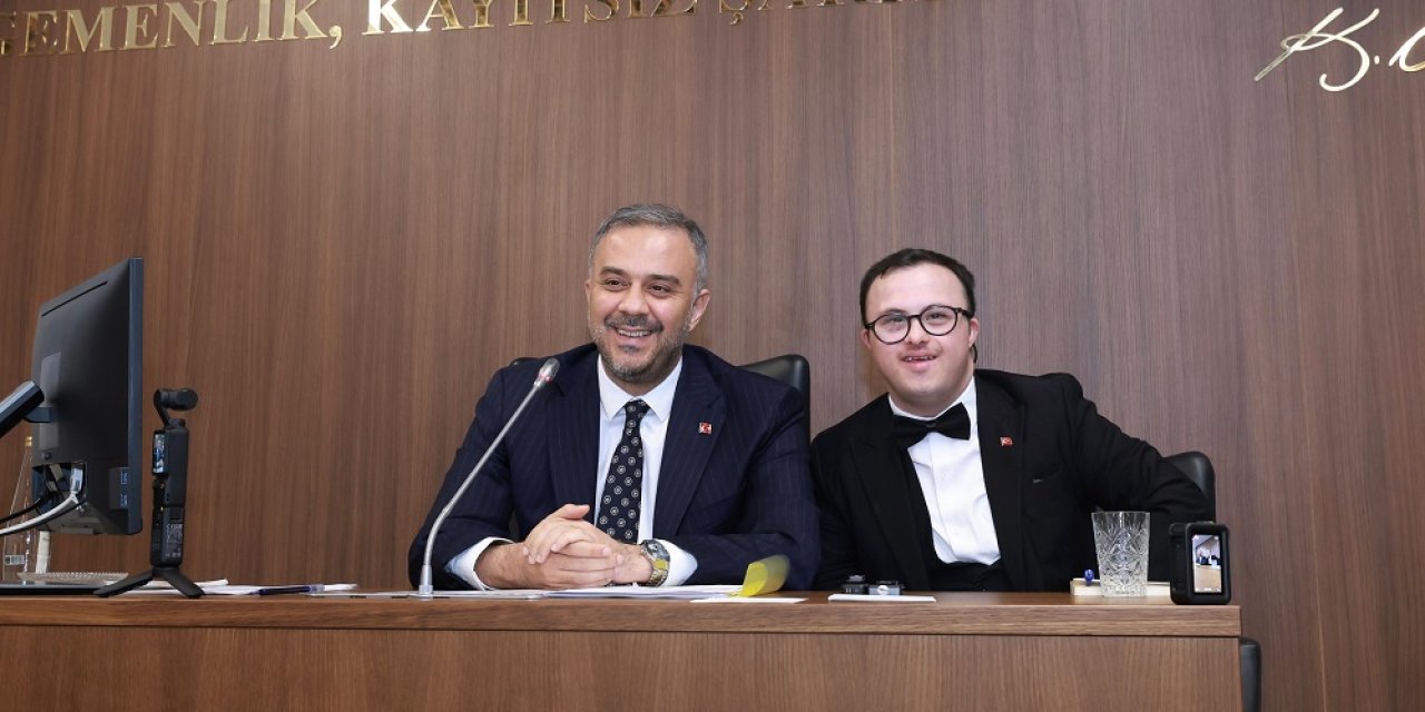 Meclis Toplantısı bir başka özel bir başka anlamlı oldu…