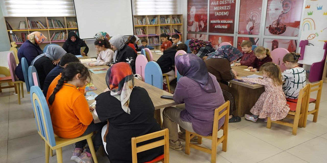 Anne ve Çocukları Aynı Sayfalarda Buluştu…