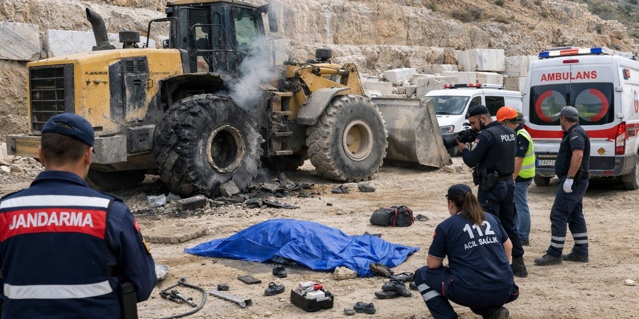 Kahramanmaraş’ta mermer ocağında patlama: 1 ölü 