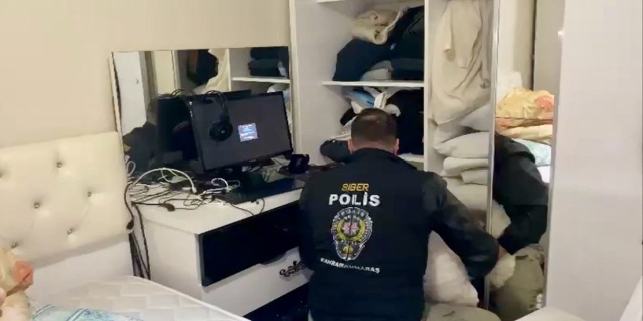 Kahramanmaraş merkezli 14 ilde siber dolandırıcılık operasyonu: 27 şüpheli yakalandı