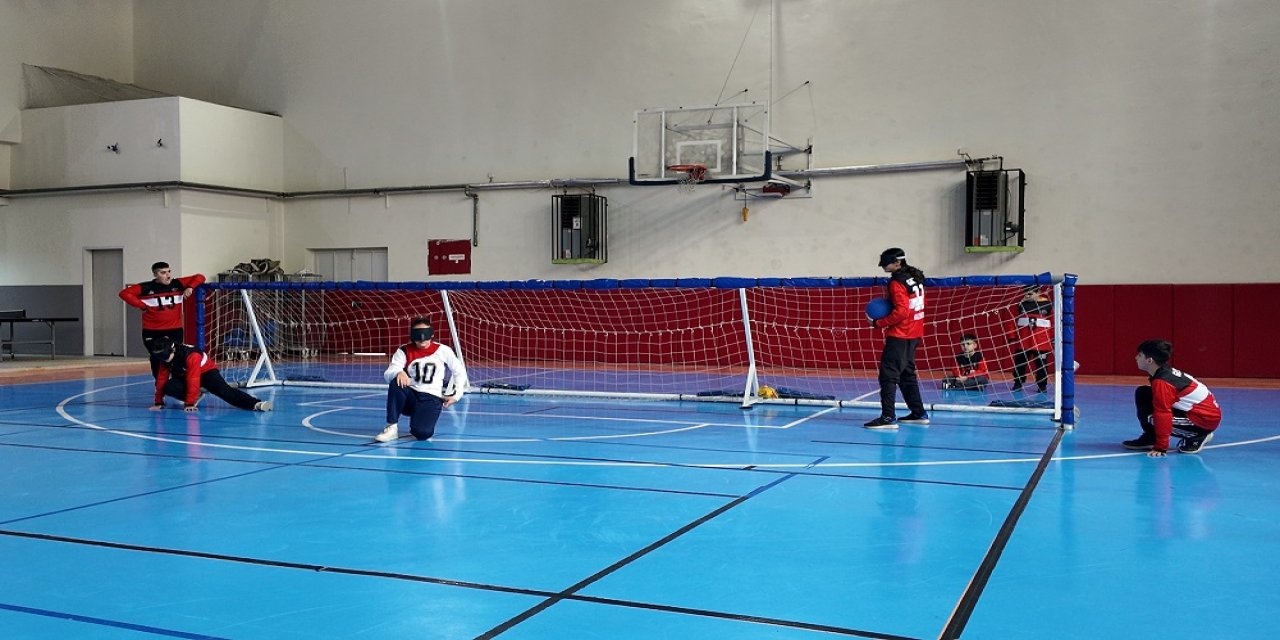 Gaziantepli Sporcular Goalball Sahasına Hayran Kaldı!