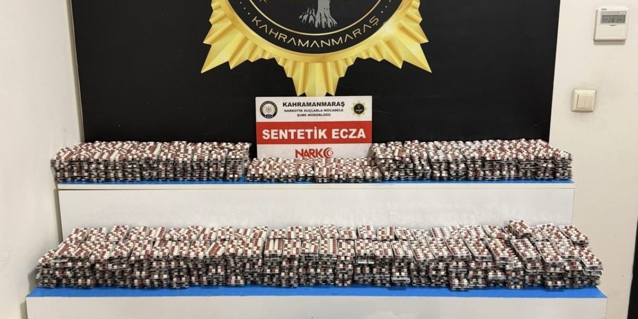 Kahramanmaraş’ta Narkotik Operasyonu: 3 Tutuklama