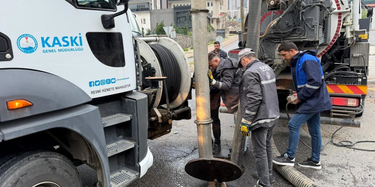 Aşırı Yağış Alan Bölgelerde Yoğun Mesai