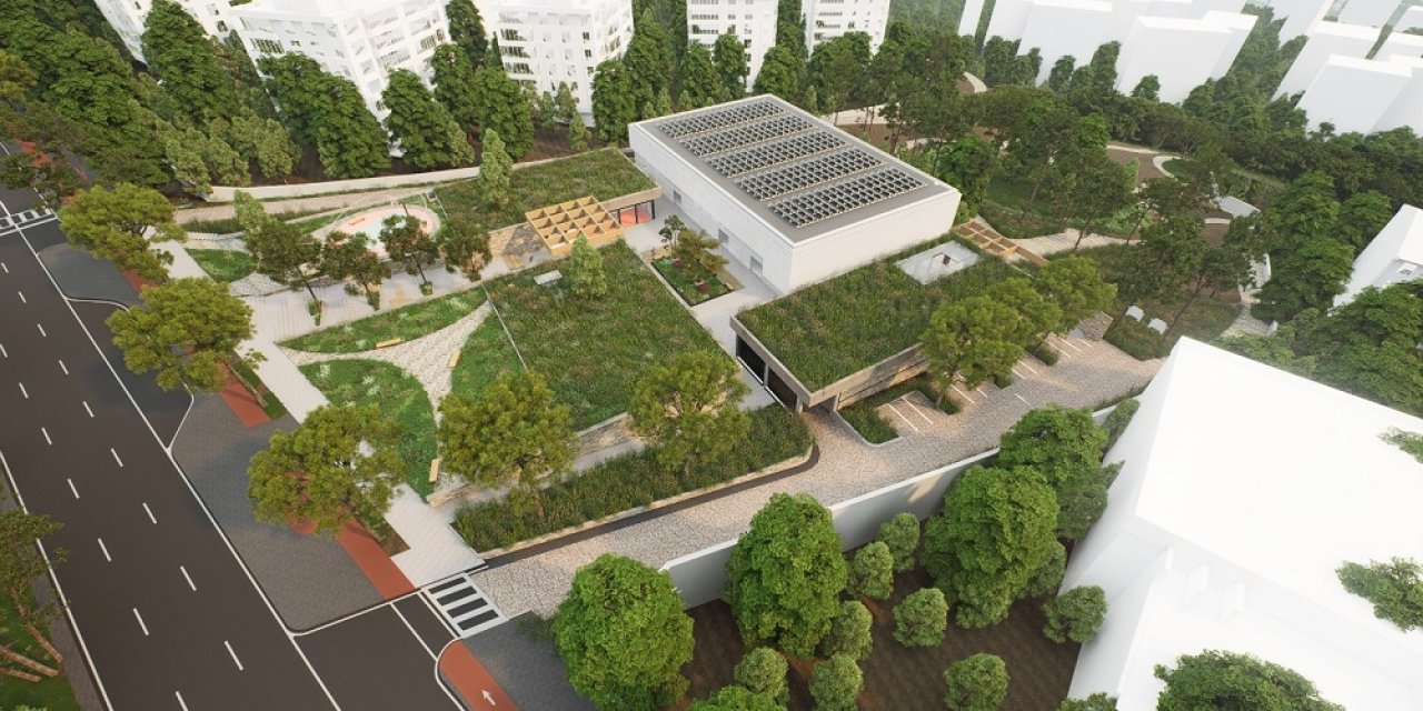 Kahramanmaraş’ın Yeni Nesil Gençlik ve Spor Kompleksi Hızla Yükseliyor