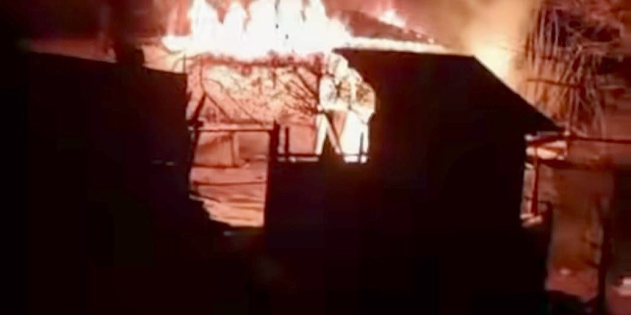 Kahramanmaraş’ta yaşlı kadın yangında hayatını kaybetti 