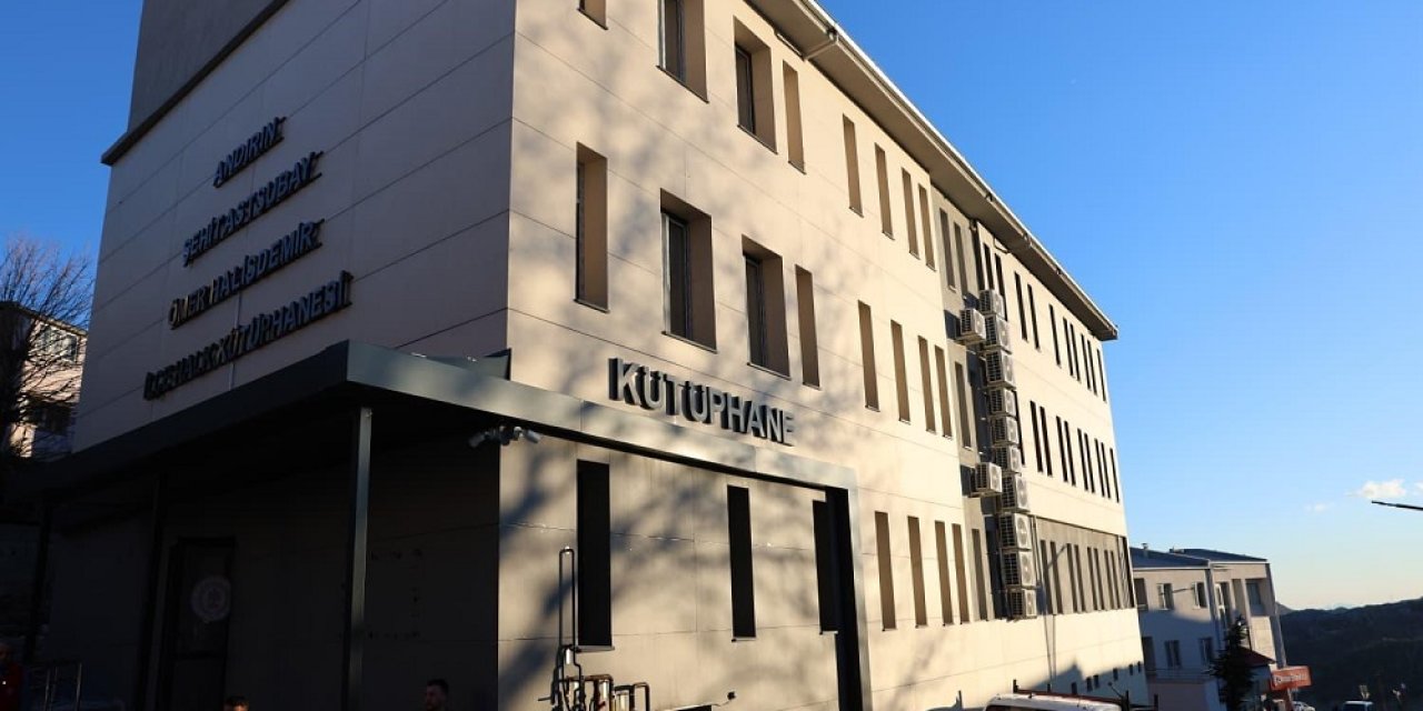 Andırın İlçe Halk Kütüphanesi Kapılarını Açıyor
