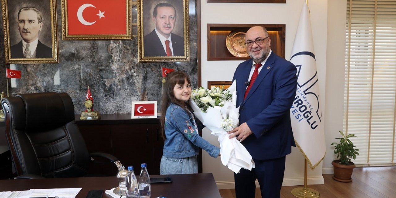 Dulkadiroğlu’nda Başkanlık Makamı Ecrin Nisanur Aşgan’a Emanet Edildi