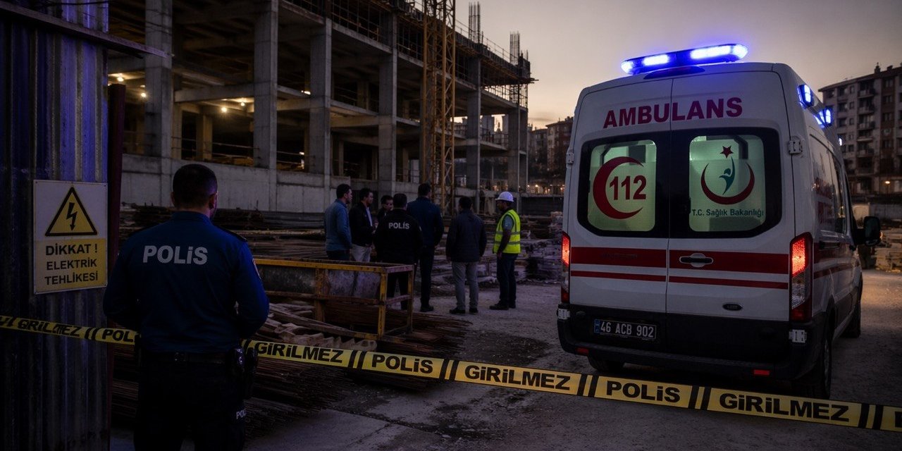 Kahramanmaraş’ta elektrik akımına kapılan işçi hayatını kaybetti