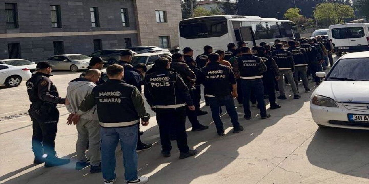 Kahramanmaraş’ta zehir tacirlerine ağır darbe