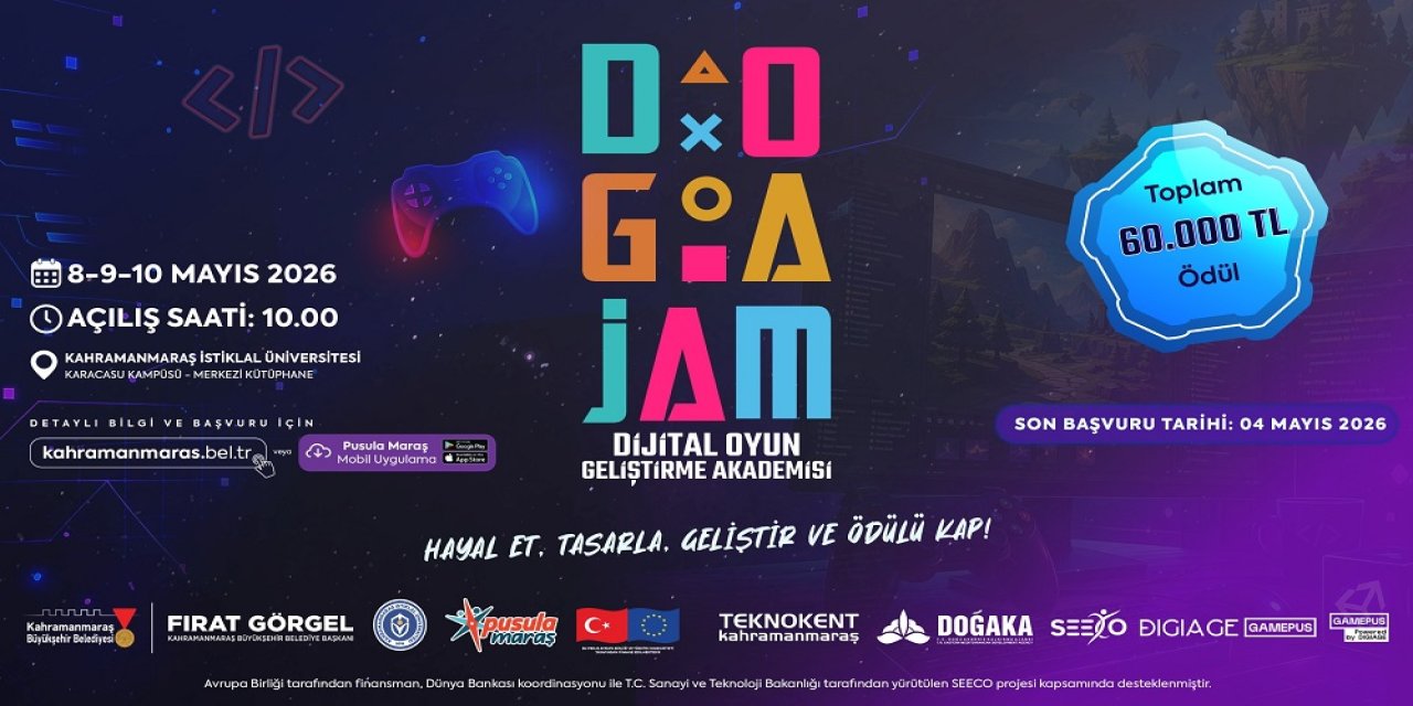 Ödüllü Oyun Geliştirme Yarışmasına Başvurular Başladı!