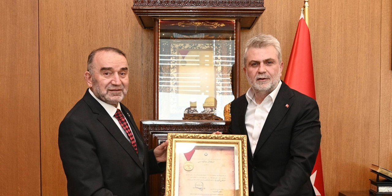 Başkan Görgel, Cumhurbaşkanı Başdanışmanı İsrafil Kışla’yı Ağırladı