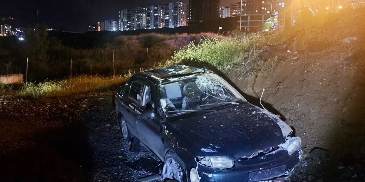 Kahramanmaraş’ta otomobil takla attı: 2 yaralı