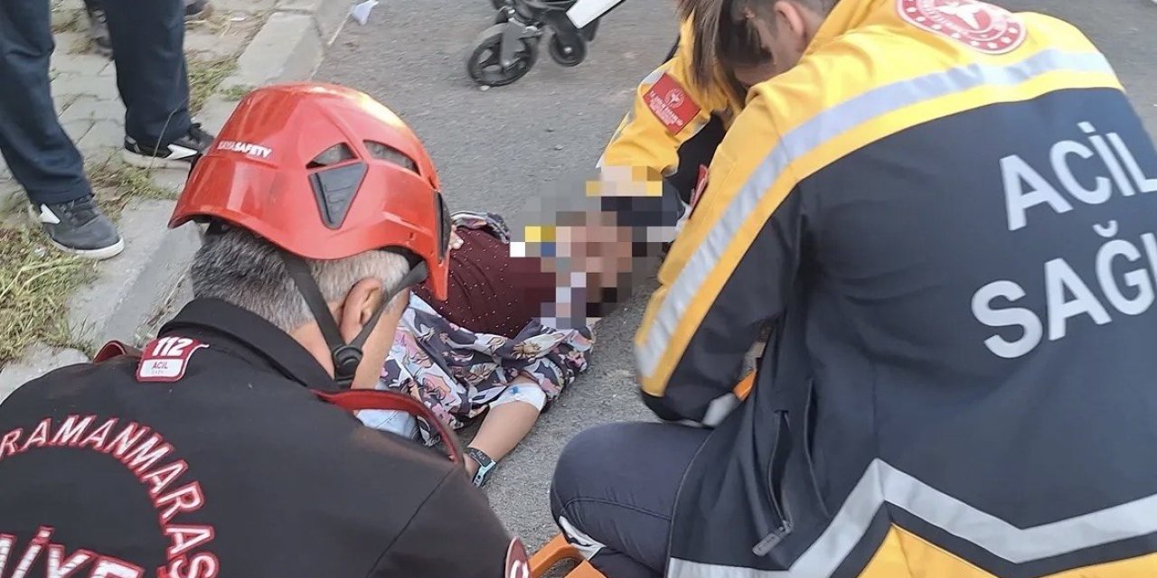 Kahramanmaraş’ta otomobil devrildi: 4 yaralı 
