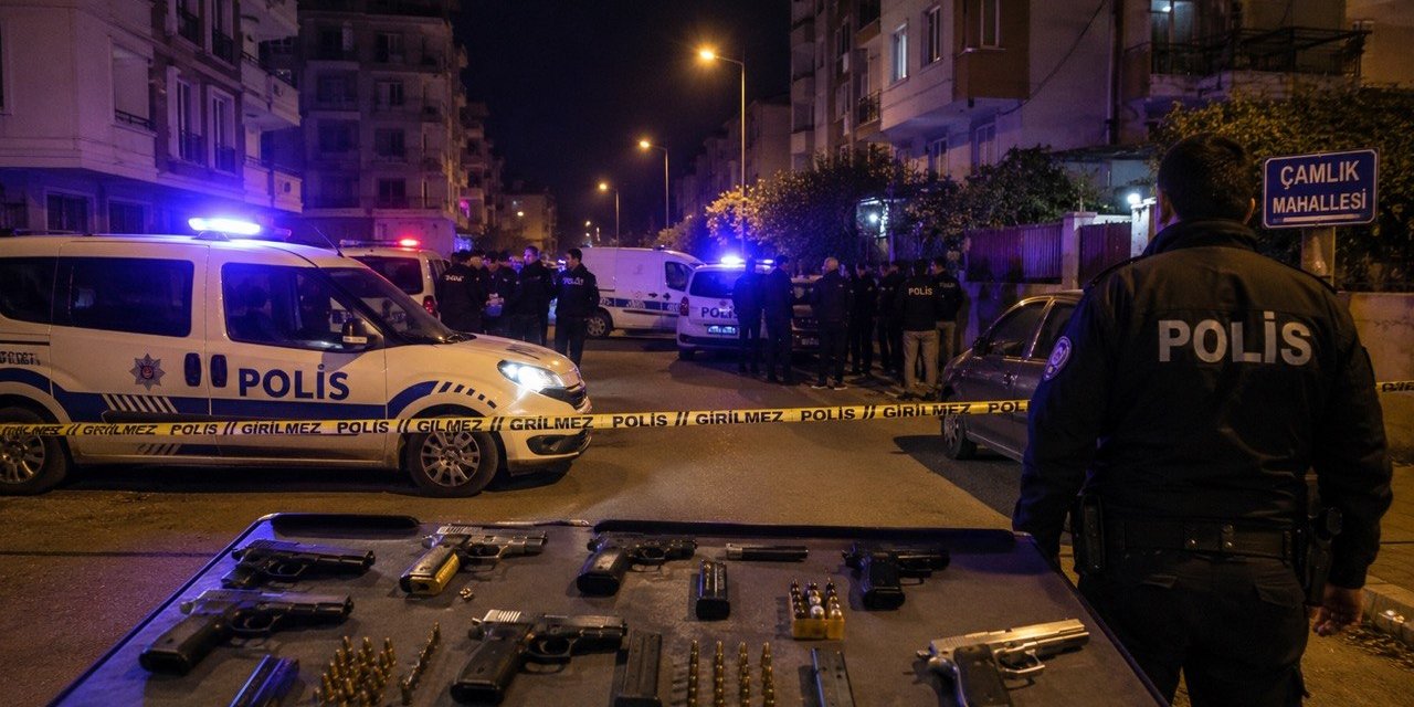 Kahramanmaraş’ta Silahlı Kavga: 4 Gözaltı