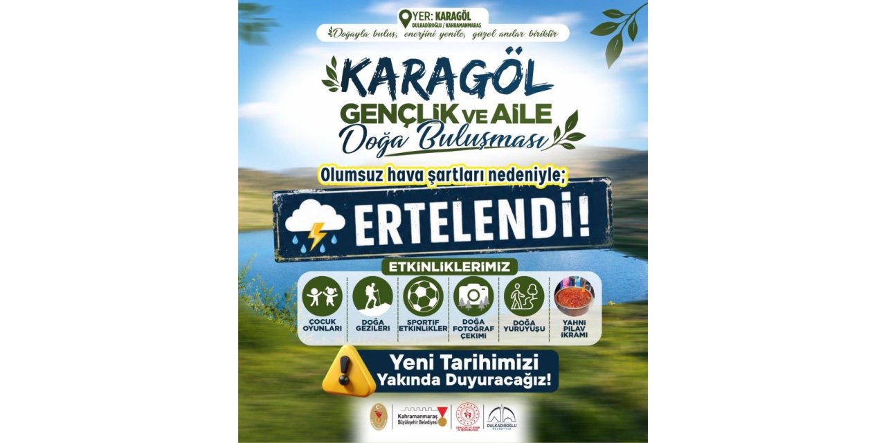 Dikkat! İleri Bir Tarihe Ertelendi!