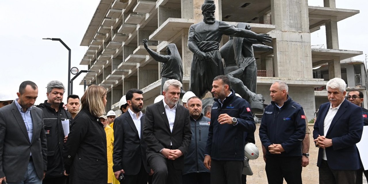 Başkan Görgel, Kentsel Tasarım Alanlarında İncelemelerde Bulundu