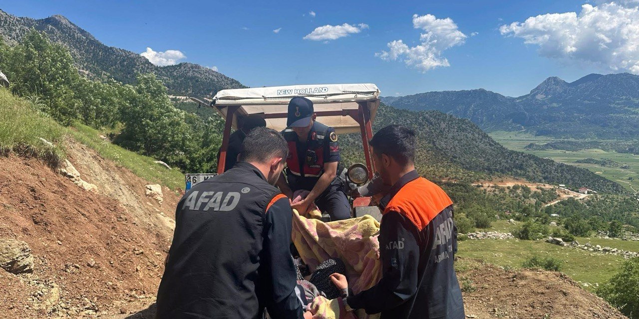 Kahramanmaraş’ta Ayağı Kırılan Yaşlı Kadın İçin Ekipler Seferber Oldu