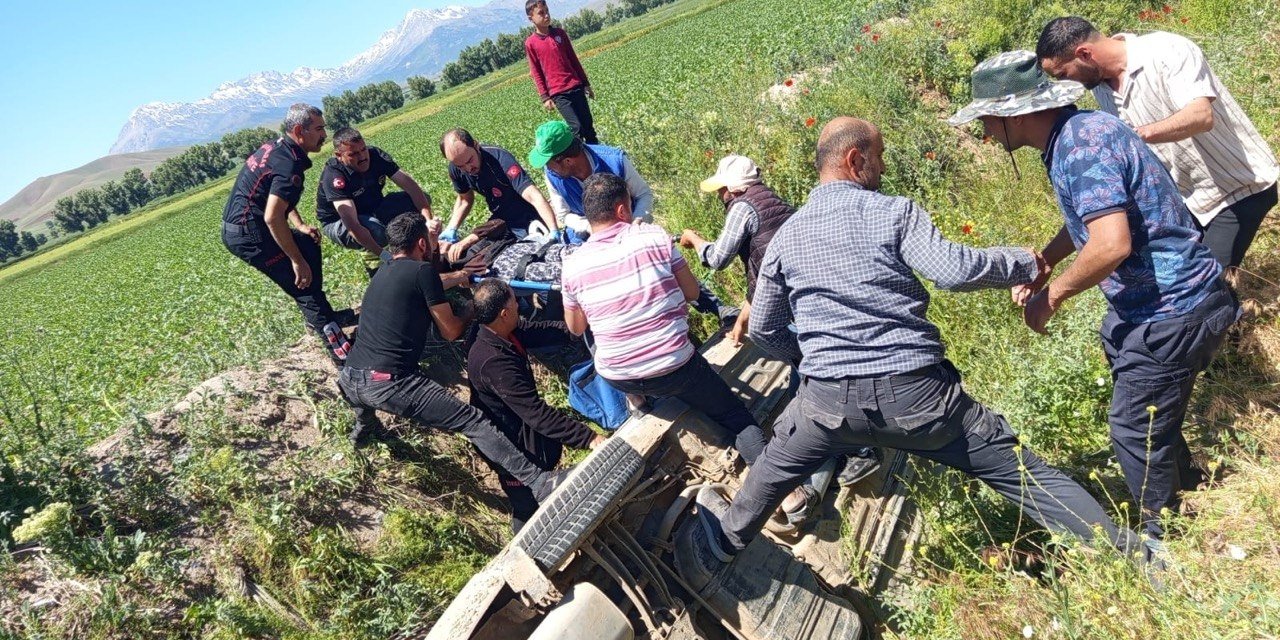 Kahramanmaraş’ta Otomobil Sulama Kanalına Uçtu: 4 Yaralı