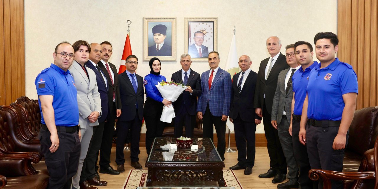 Vali Ünlüer, Ceza İnfaz Personeli Günü’nü Kutladı