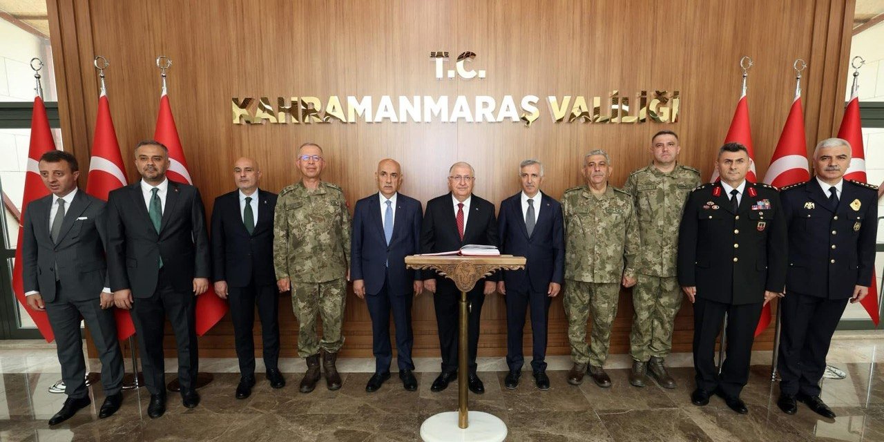 Milli Savunma Bakanı Yaşar Güler Kahramanmaraş’ta temaslarda bulundu