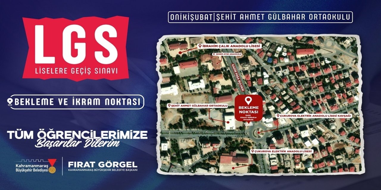 LGS Günü Öğrenci ve Velilere Tam Destek!