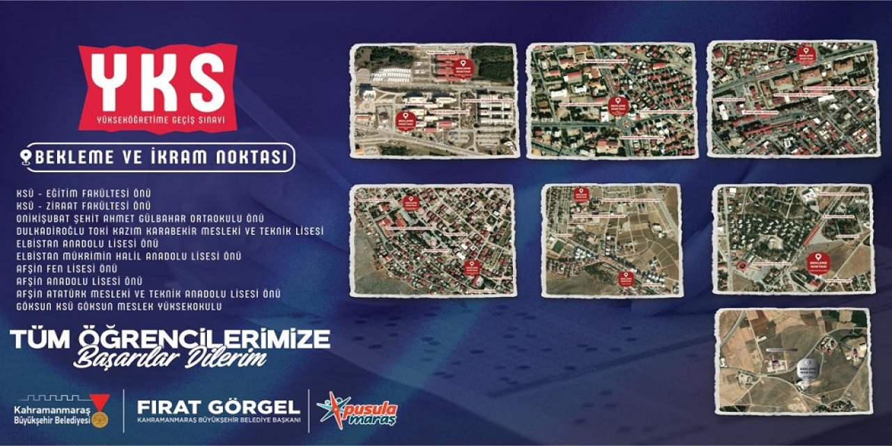 Büyükşehir, YKS Sürecinde Öğrenci ve Velilerin Yanında