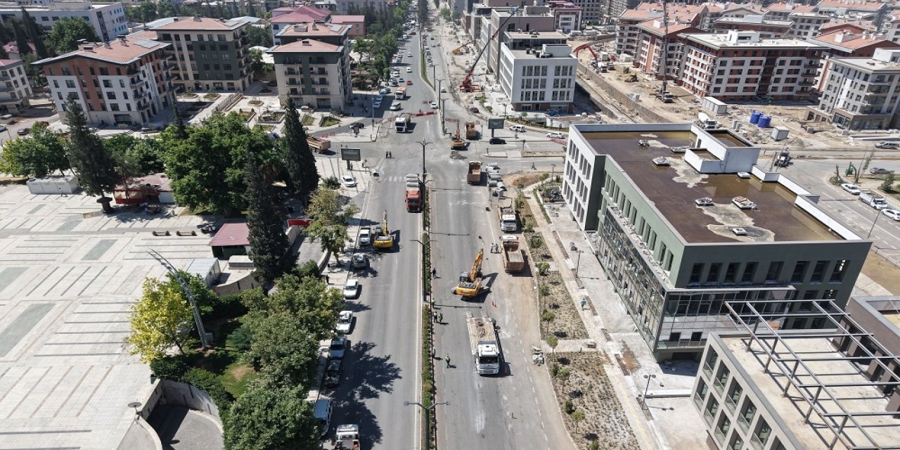 Azerbaycan Bulvarı’nda Güçlü Altyapı İçin Yoğun Mesai