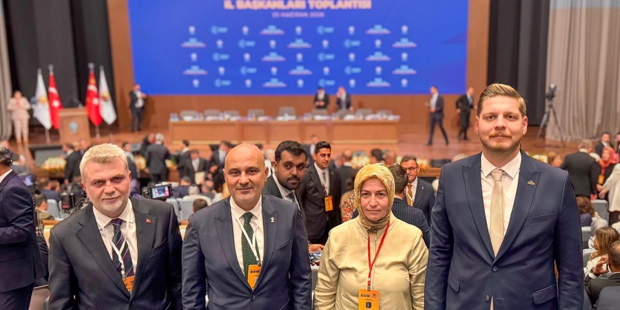 Başkan Görgel, AK Parti 180. Genişletilmiş İl Başkanları Toplantısı’na Katıldı