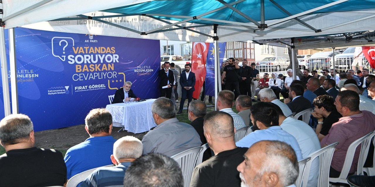 Görgel; “Kahramanmaraş’ımızı Geleceğe Güçlü Yatırımlarla Hazırlıyoruz”