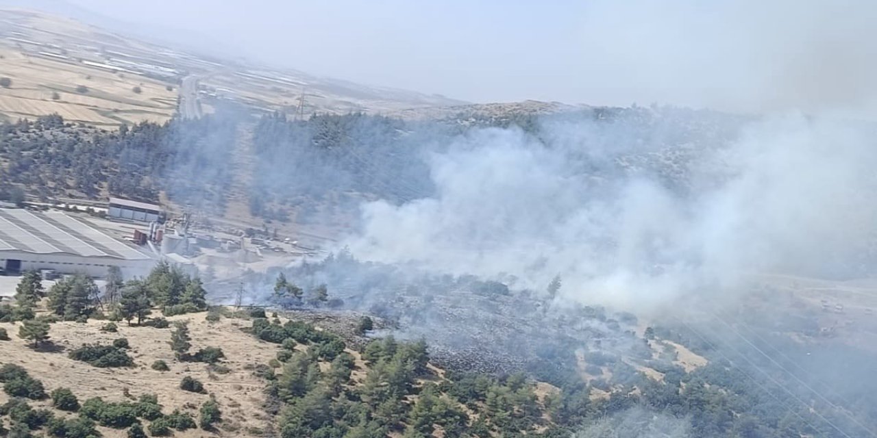 Kahramanmaraş’ta orman yangını kontrol altına alındı