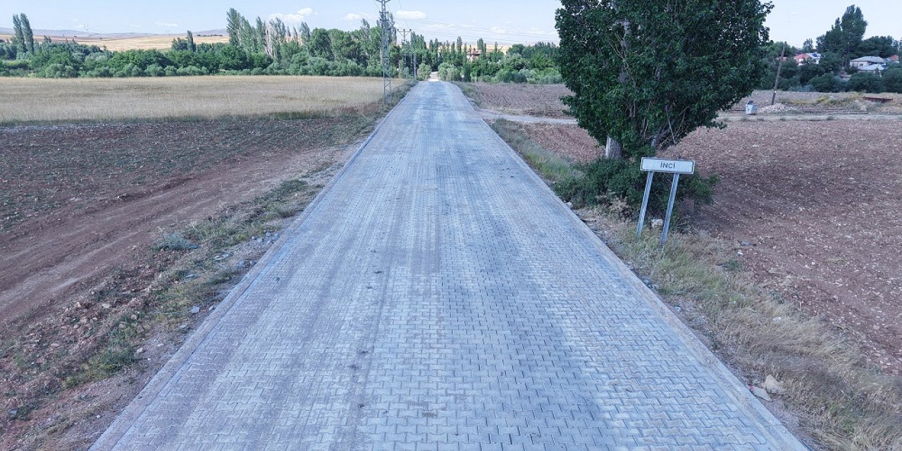 İnci Mahallesi’nin Yolları Yenilendi