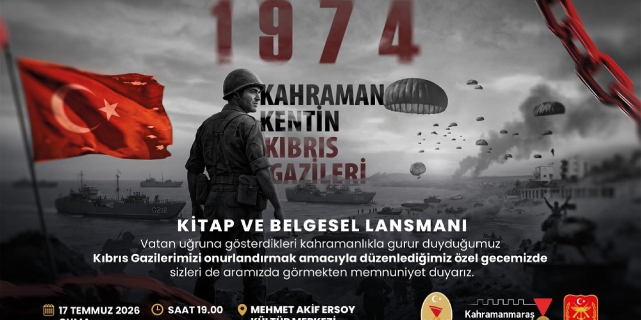 Kahramanmaraşlı Kıbrıs Gazilerinin Hatıraları Kitap ve Belgeselle Geleceğe Taşınıyor