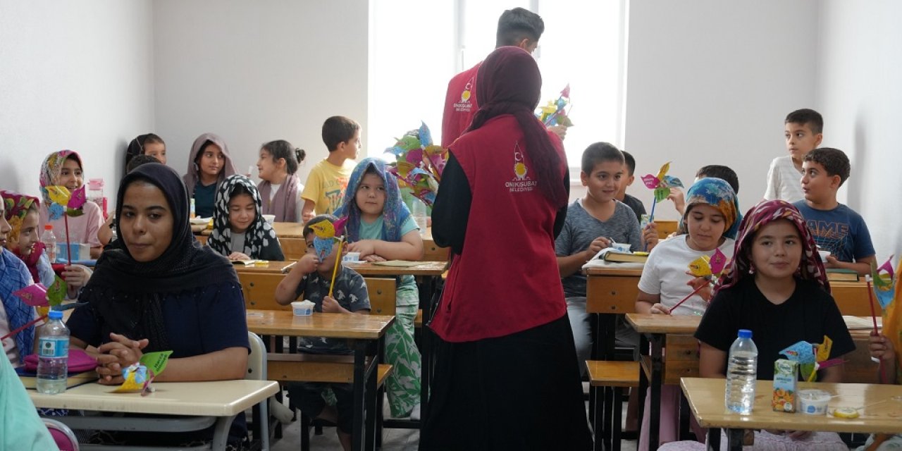 Yaz Kur’an Kurslarında ‘Camiler Çiçek Açtı’ Projesi…