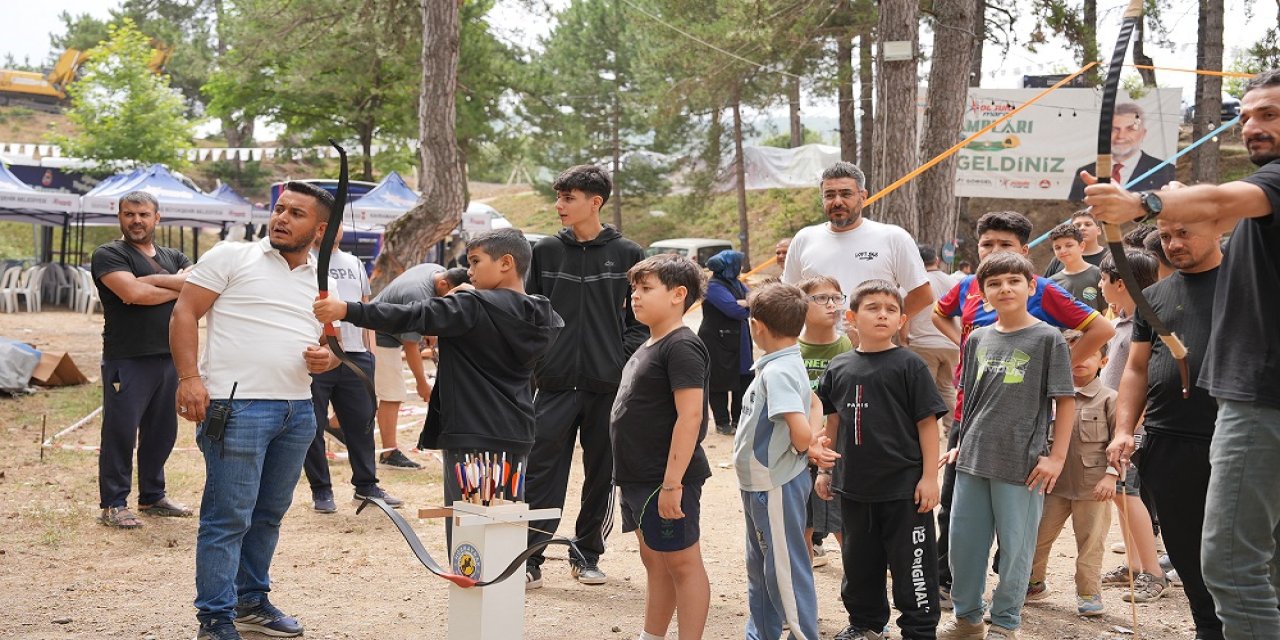 Baba ve Oğullara Doğayla İç İçe Unutulmaz Kamp Deneyimi…