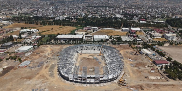 Şehrin Yeni Spor Üssünde Adım Adım Sona Doğru
