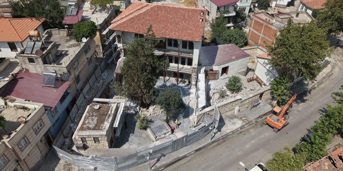 Tarihi Kocabaş Konağı Aslına Uygun Şekilde Yeniden Hayat Buluyor