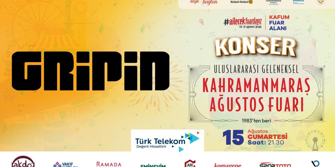 Fuarda Gripin Gecesi; Rock Müziğinin Güçlü Grubu Sahne Alacak