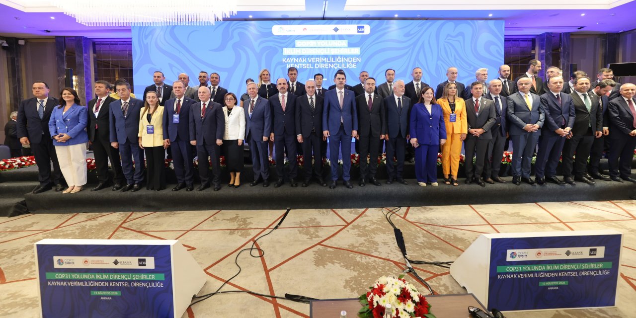 Başkan Görgel, İklim Dirençli Şehirler İçin Ankara’da Düzenlenen Zirveye Katıldı