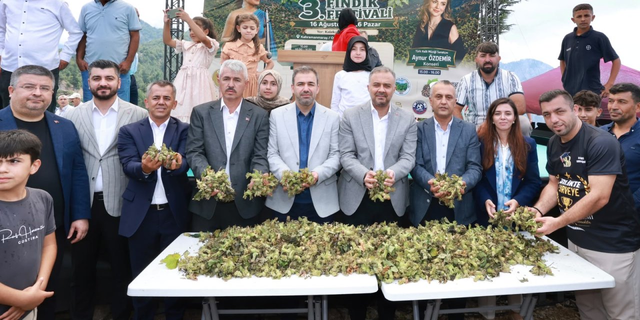 Başkan Toptaş, Kahramanmaraş’ın Karadeniz’i Kalekaya’da Fındık Festivali’ne katıldı