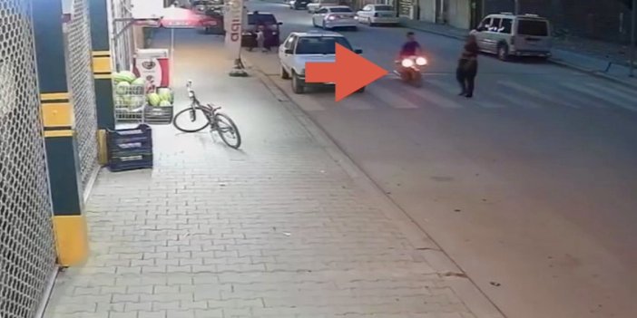 Elbistan’da yaya geçidinde motosiklet çarptı: Yaralıya yardım etmeden kaçtı