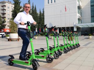 Akıllı Şehir Uygulamasına Elektrikli Scooterlar’da Katıldı!